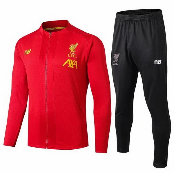 Survetement Enfant Liverpool 2019-20 Noir Rouge